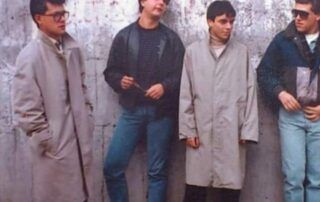 El grupo de música Heiser en los años 80